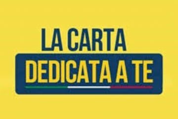 Carta Dedicata A Te 2025 : Elenco Beneficiari