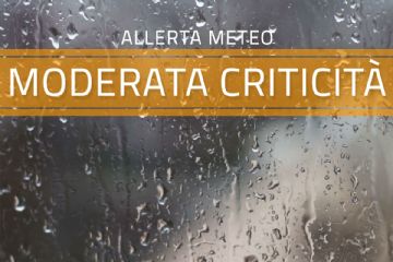 Allerta meteo arancione per domenica 8 e luned&#236; 9 settembre 2024 - Apertura COC - Ordinanza Sindacale