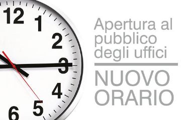 Nuovi orari di aperura uffici comunali